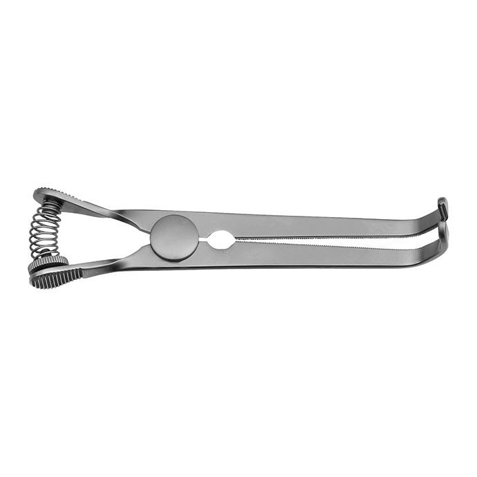 DE BAKEY-SATINSKY Затискач бульдог; вигнутий; атравматичний; 10,0см, Tontarra Medizintechnik GmbH